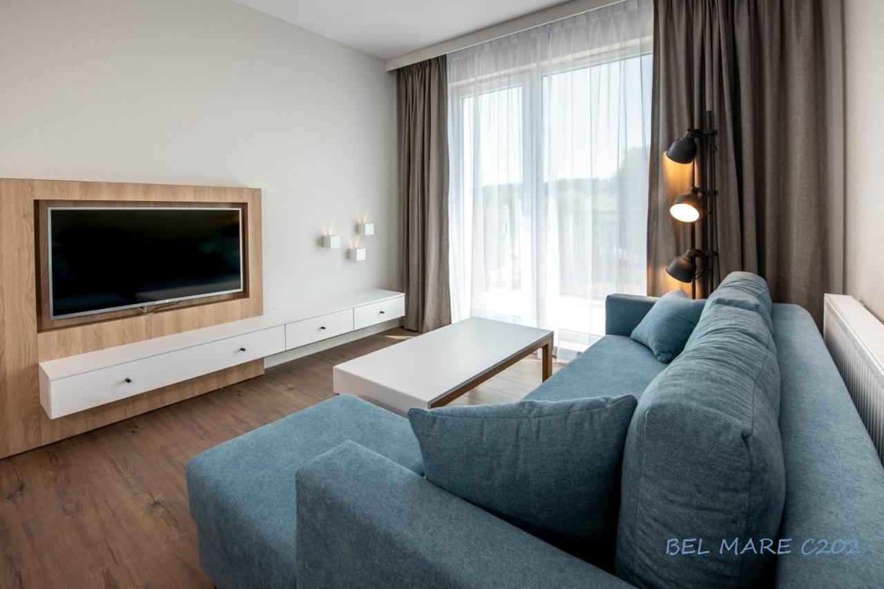 Bel Mare Apartament C202 Parking Gratis ミエンジズドロイェ エクステリア 写真